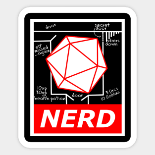 Nerd and Proud 03 Sticker